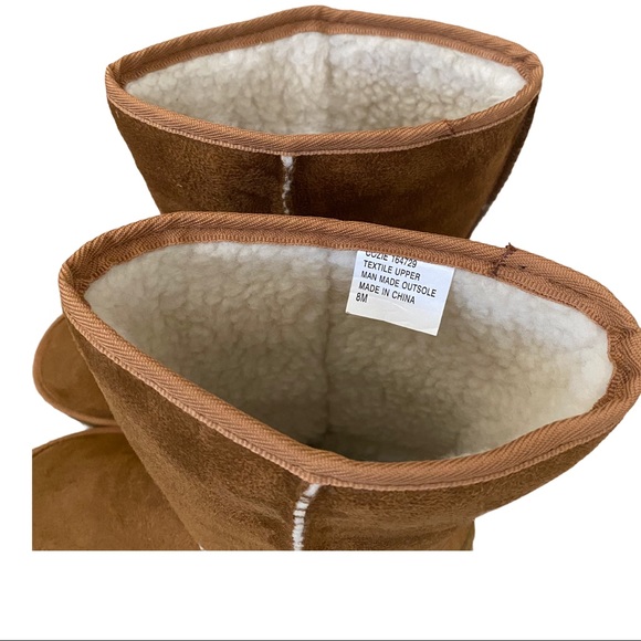 New Unionbay faux suede sheepskin boots Cozie NIB - Picture 6 of 7